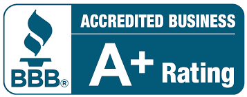 BBB Accredited Business, A+ rating